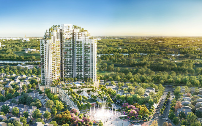 Central Park Residences được định hướng trở thành dự án chung cư cao cấp nhất Nghệ An. Ảnh: Ecopark