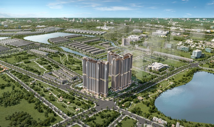 Dự án Masteri Lakeside tại Hà Nội. Ảnh: Masterise Homes