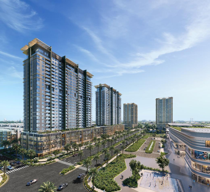 Phối cảnh Lumière Midtown vừa được công bố. Ảnh: Masterise Homes