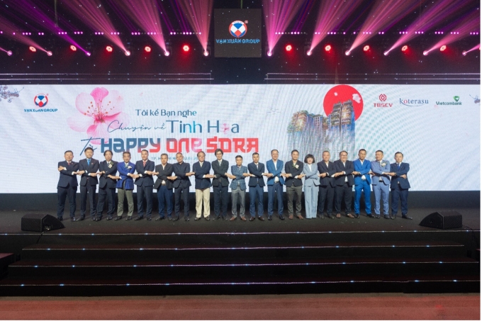 Đối tác Nhật Bản tại sự kiện ra quân. Ảnh: Vạn Xuân Group