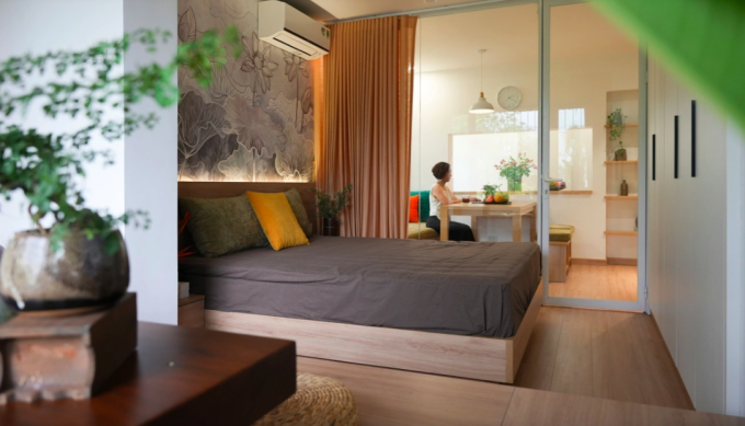 Căn hộ sau cải tạo. Ảnh: Cao Hòa