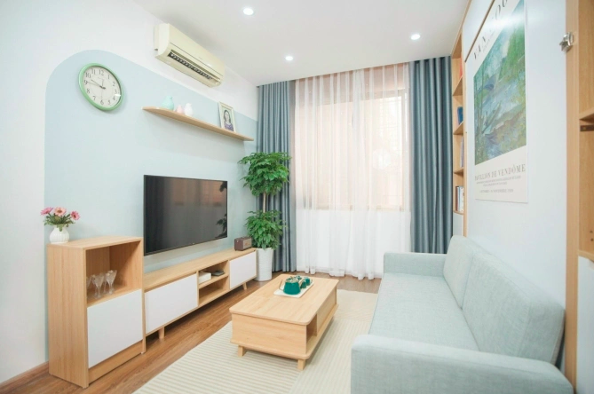 Căn hộ sau cải tạo. Ảnh: Nhân vật cung cấp