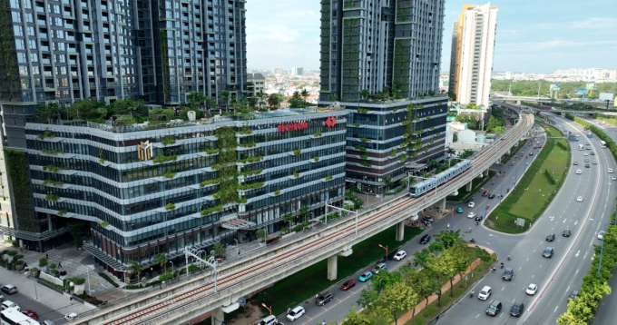 Dự án Lumière Riverside ngay tuyến metro số 1.