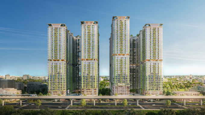 Phối cảnh La Pura được phát triển trở thành đô thị all-in-one. Ảnh: CĐT