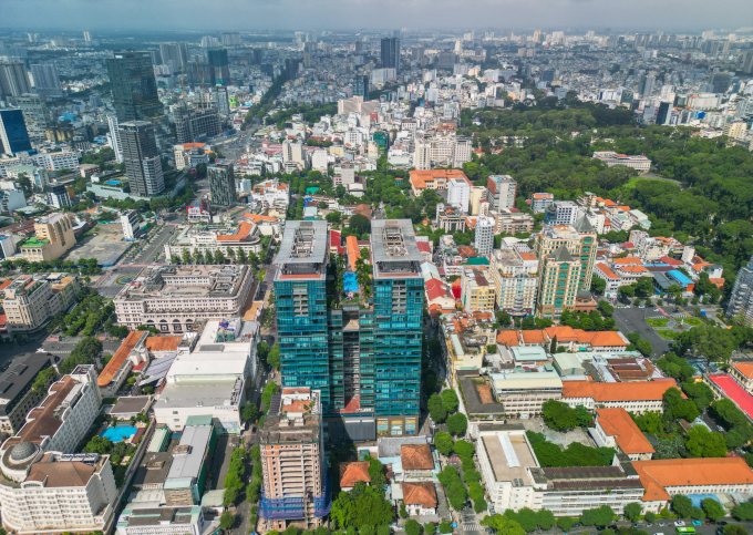 Bất động sản khu trung tâm TP HCM, tháng 7/2025. Ảnh: Quỳnh Trần