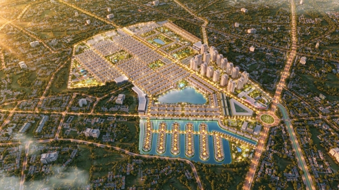 Vinhomes Green City nằm ở tâm điểm của mạng lưới hạ tầng đang về đích ở Tây Bắc TP HCM. Ảnh: Vinhomes