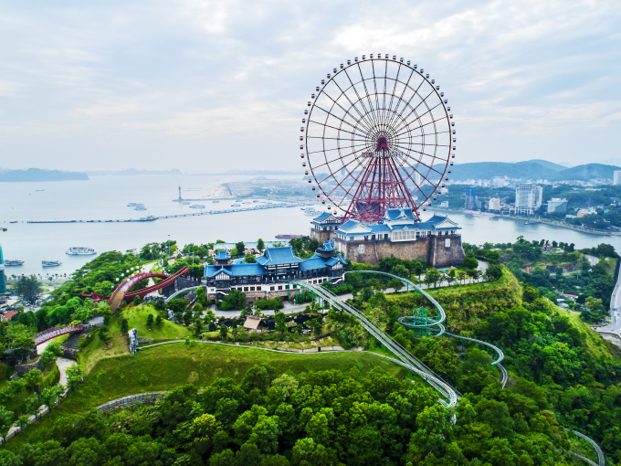 Loạt công trình tiện ích do Sun Group kiến tạo tại Quảng Ninh nằm trong quần thể Sun Elite City. Ảnh: Ánh Dương